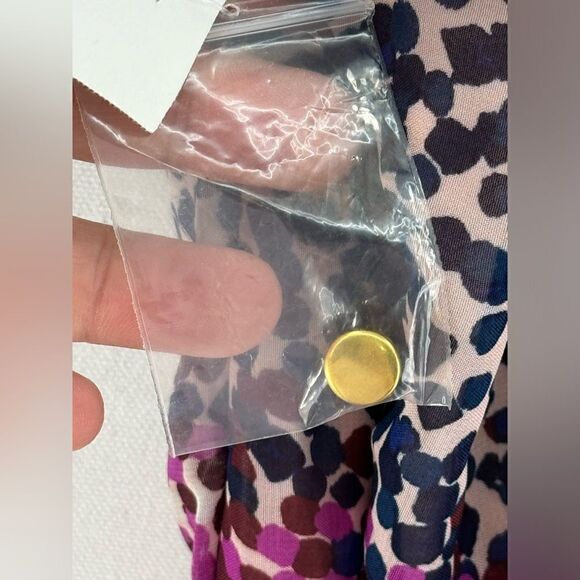 Donna Ricco DR Collection Confetti Maxi Dress- Ivory Multi- Size 2- NWT - Picture 5 of 9